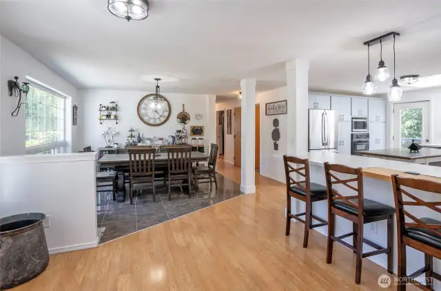 Kitchen With Eating Space