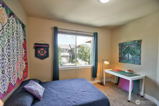 Second of three upstairs bedrooms