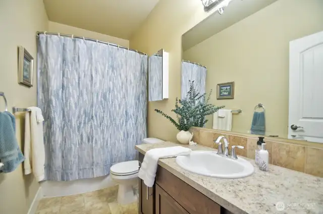 Hall full bath