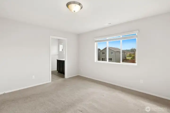 Large primary bedroom