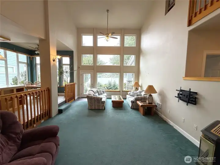 GENEROUS LIVING ROOM
