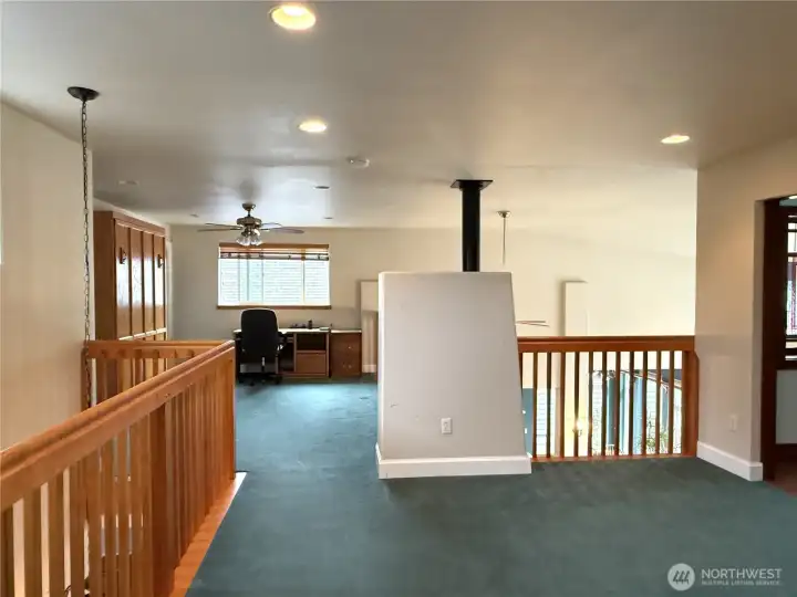 HUGE 2ND LIVING SPACE WITH WALK IN CLOSET