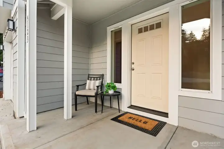 Covered Front Porch