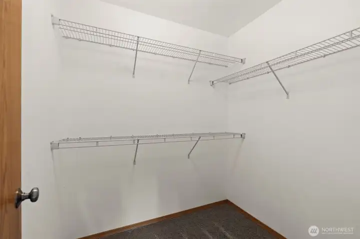 Primary Walk In Closet