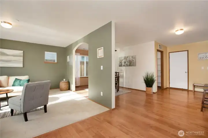 Open floorplan downstairs