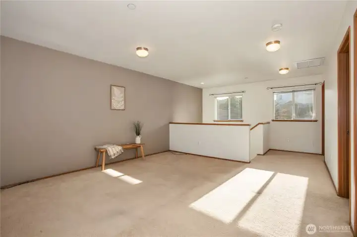 Bonus loft upstairs