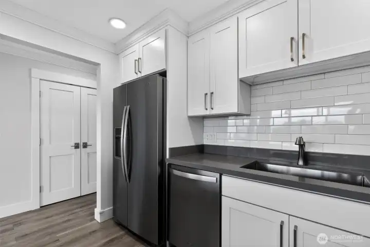 Spacious Pantry with excellent shelving