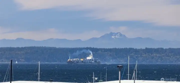 Don't miss the Olympics and ships cruising by