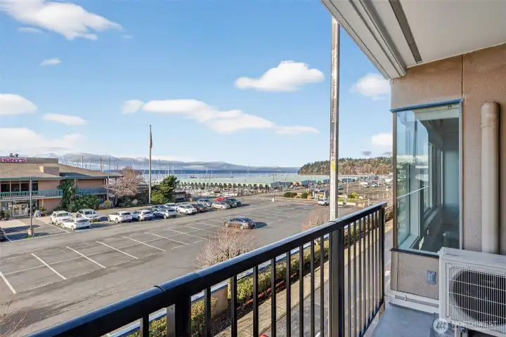 Expansive views from your deck. Please excuse construction mess.
