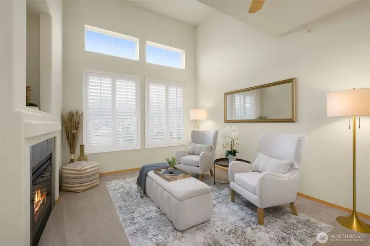 Spacious Living Room