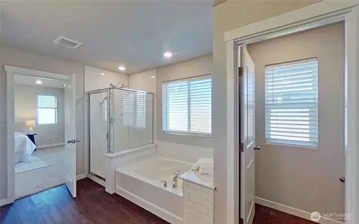 Primary bathroom.