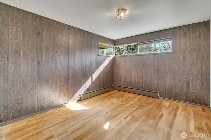 Here is one of the two bedrooms upstairs.