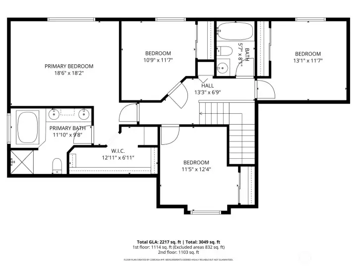 2nd floor floorplan