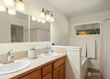 Primary en-suite bath