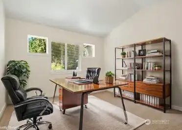 Flex Space (virtually stage as office)