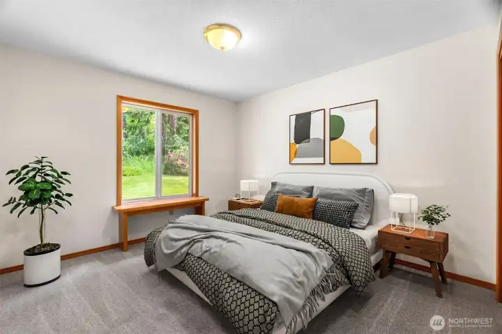 Notice the views out of every room! (virtually staged)
