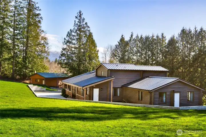 New metal roof will provide years of worry free protection.