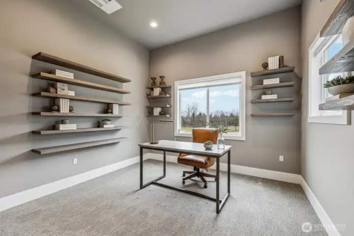 virtual staged office