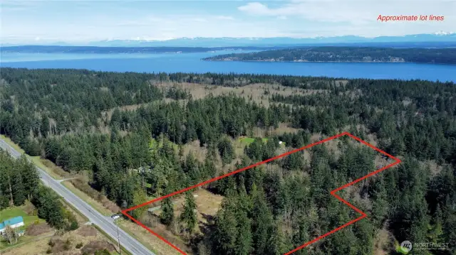 Approximate lot lines