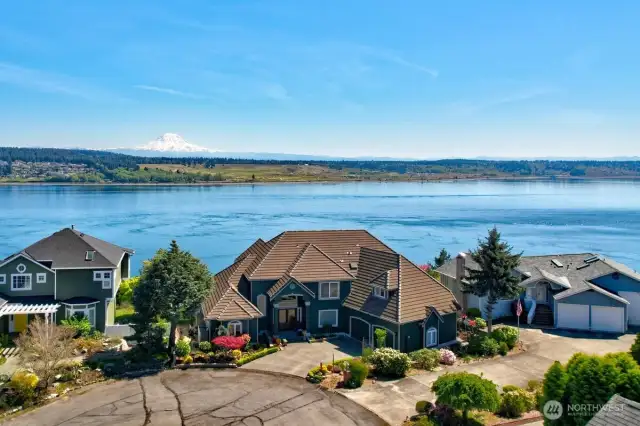 Just listed!!  One of a kind property with fabulous water and mountain views where you can watch Orcas swim by and Bald Eagles soar overhead.