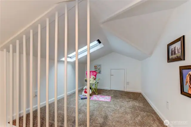 Bonus area upstairs.