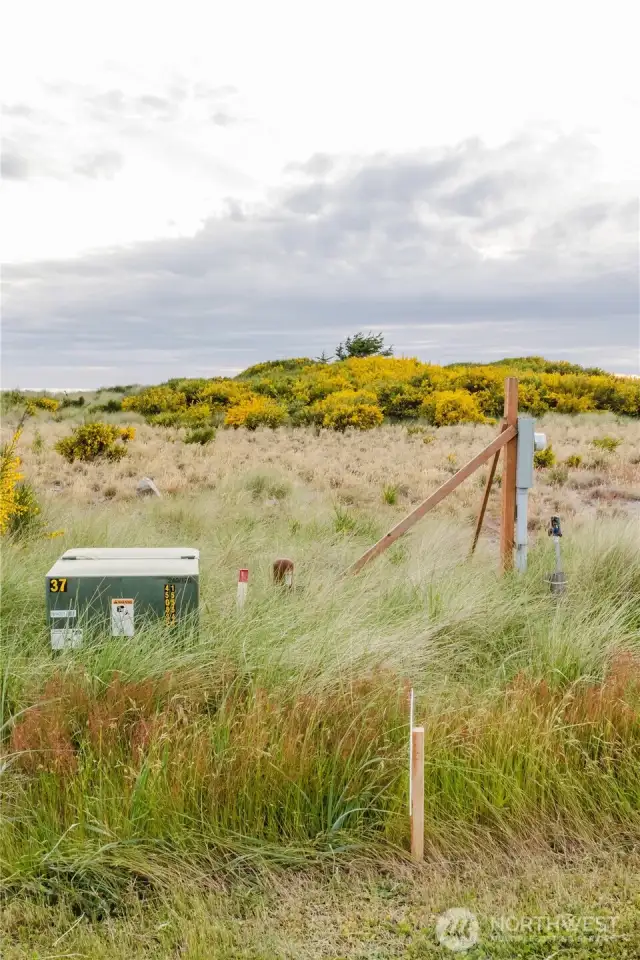 Power Meter and South Property Line