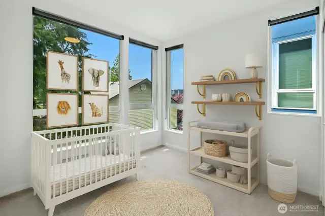 2nd bedroom on upper floor next to primary Bedroom