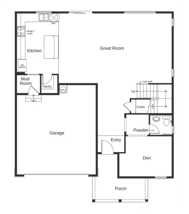 Floor Plan Level 1
