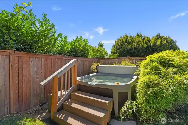 Hot Tub for year round fun!
