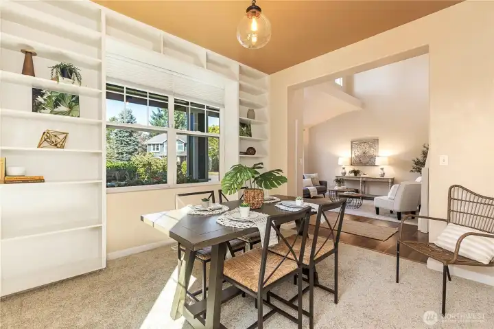 Looking toward living room.