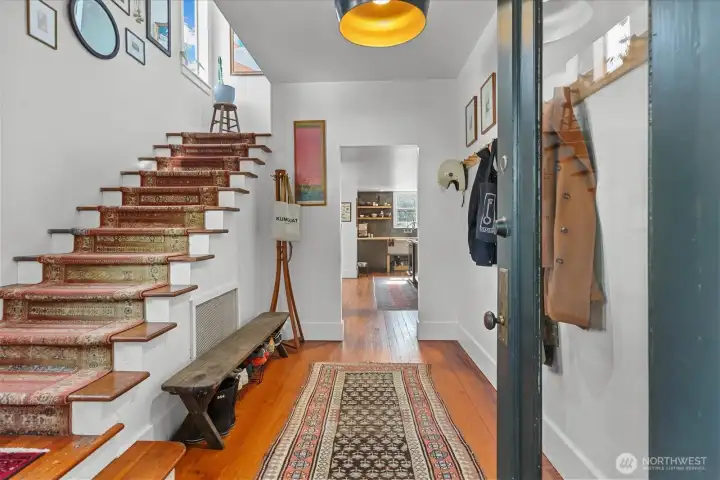 Large mud room/entry