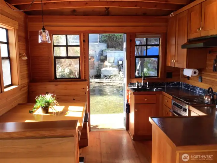 Quaint water view from the front door