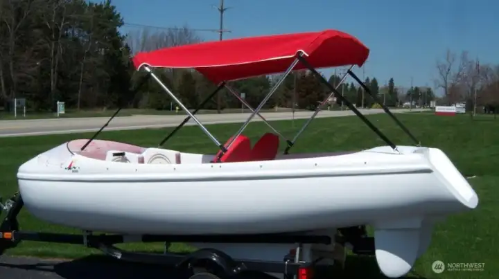 Paddle/electric boat available for $5K