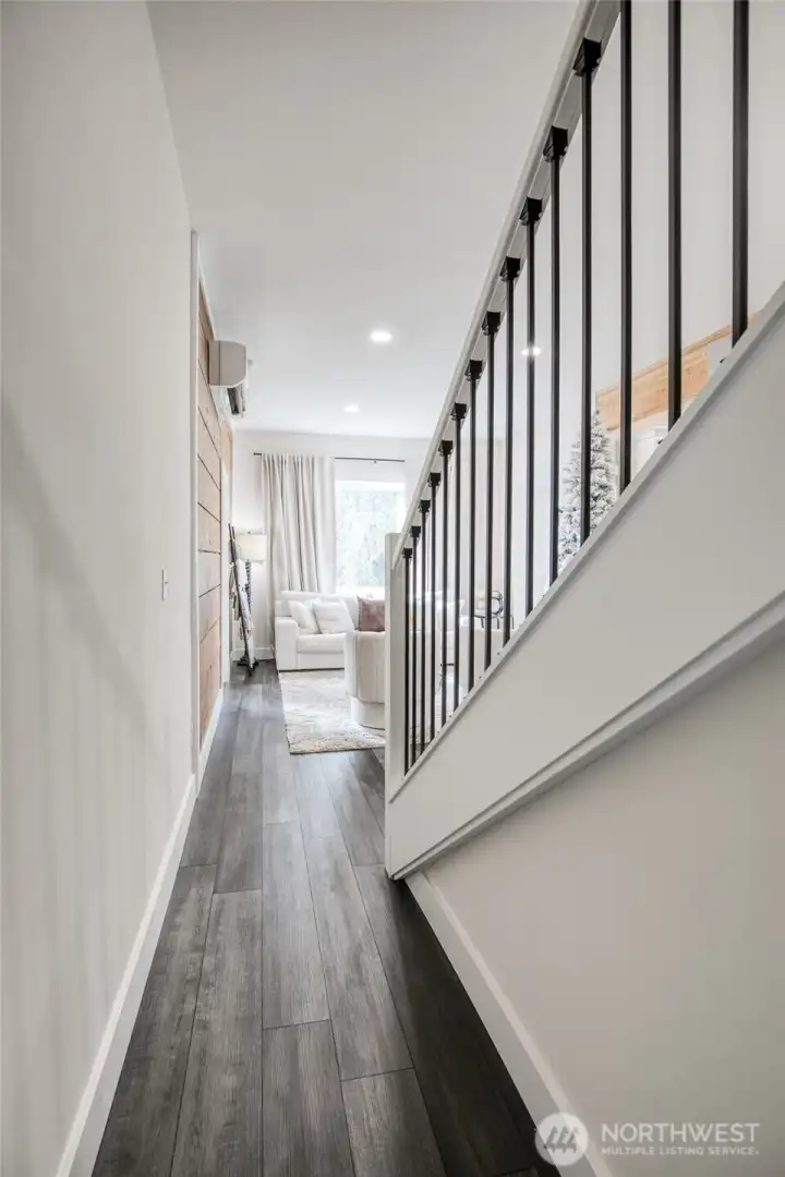 Hallway and stairway