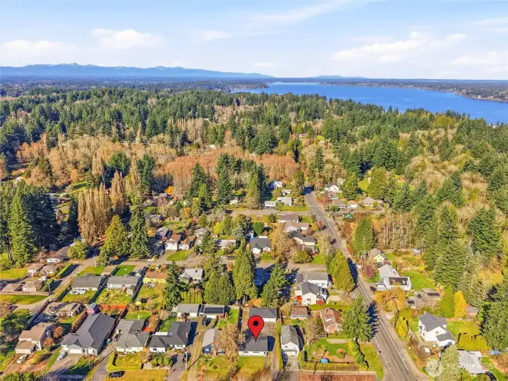 Centrally located on Olympia's westside