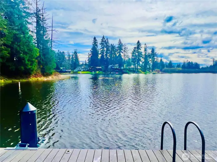 Hearing Park view from the dock