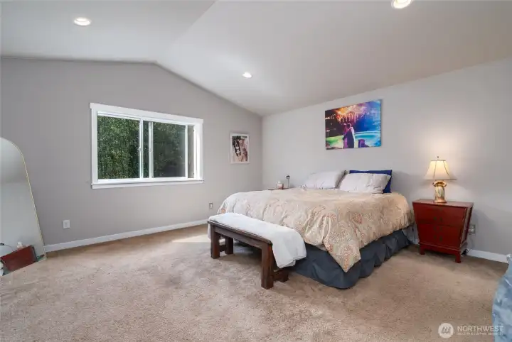 spacious primary room