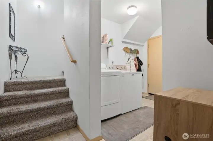 Stairs to lower level