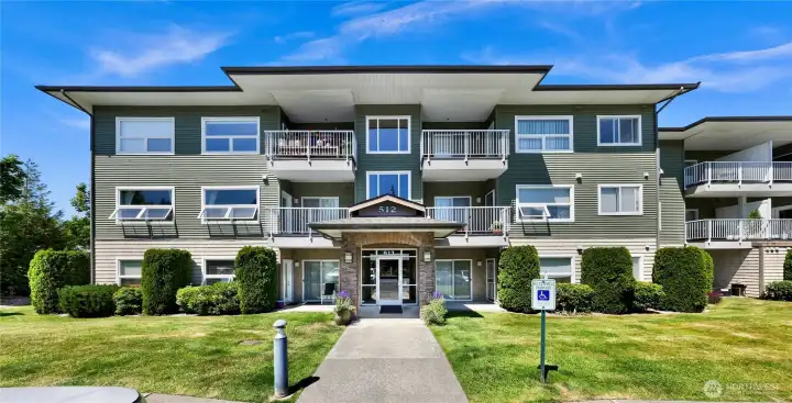 Front of the Complex