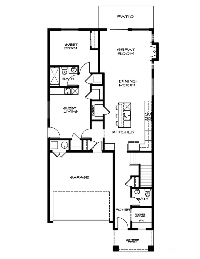For reference only; actual floorplan may vary. Seller reserves right to make changes without notice.