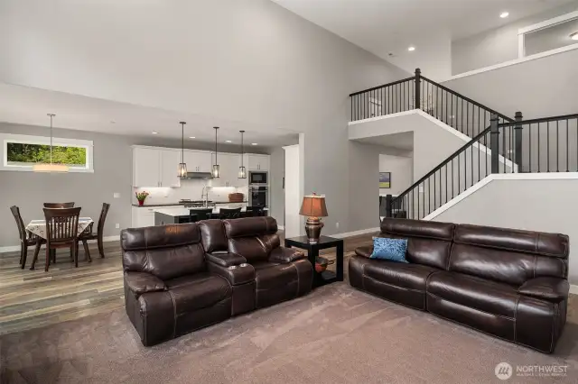 Striking iron work lead to the fantastic upper level