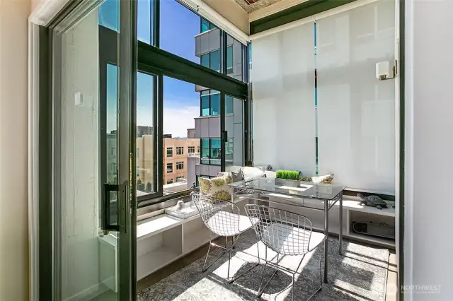 The light-filled space would also make a fabulous home office.