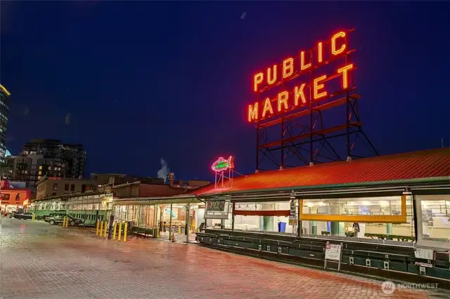 Pike Place Market at your doorstep!