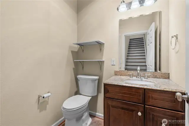 1/2 Bath for guests!
