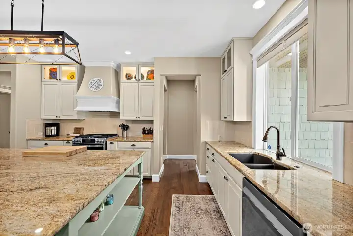 Walk in to your butler's pantry