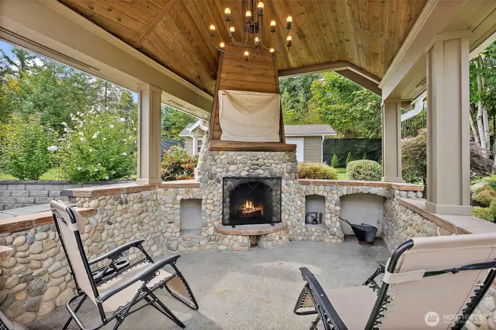 Outdoor TV included