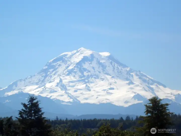 Commanding Mt. Rainier views