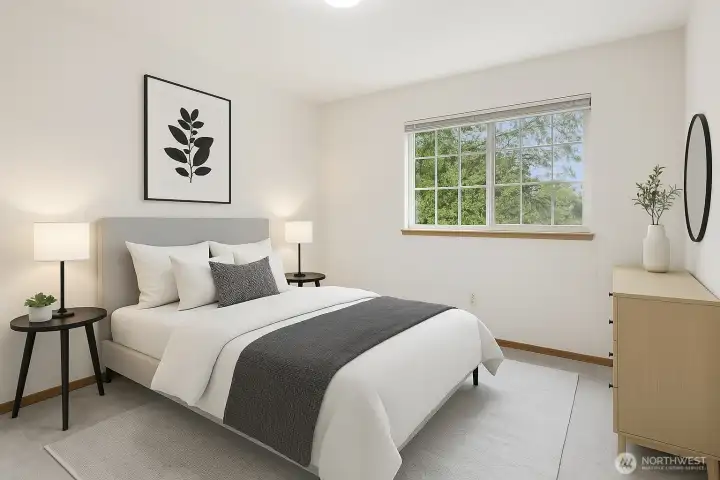 Virtually Staged, bedroom 2