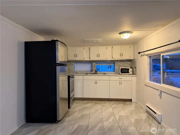 New flooring in Kitchen