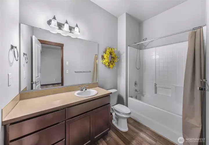 Full bath downstairs/basement